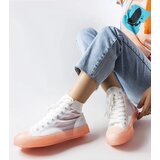 Gemre White and pink high-top sneakers Nanterre | shoptok.hr