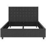 Støraa Tamno sivi tapecirani bračni krevet 140x200 cm Emily – | shoptok.hr