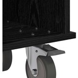 TV stojalo Črna Orehovina 37 x 35 x 35 cm Konstruiran les, (5000132609) | Shoptok.si