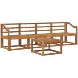  Set vanjskih sofa 5 kom. Prirodna | shoptok.hr