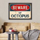 Wallity uramljena slika Octupus, 35x45 cm | ePonuda.com