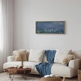  Slika - Claude Monet – Water Lilies (Water Lilies) III 100x40 U prirodnom drvenom okviru | shoptok.hr