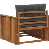  Zunanji kavč Masivno akacijevo les in poliester, (5000269325) | Shoptok.si