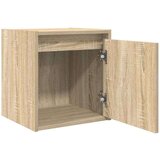  Stenske nočne omarice 2 kosa sonoma hrast 38x34x40 cm | Shoptok.si