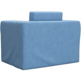  Otroški kavč moder mehak pliš, (21830216) | Shoptok.si