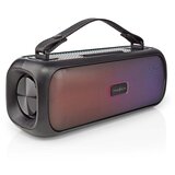 Nedis SPBB316BK - LED RGB punjivi zvučnik 45W/3000 mAh IPX5 | Eponuda.com