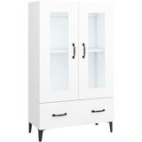  Visoka komoda bijela 70 x 31 x 115 cm od konstruiranog drva | shoptok.hr