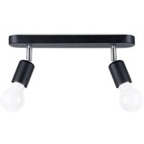  Stropna svetilka FORNES 2 črna, (21348145) | Shoptok.si