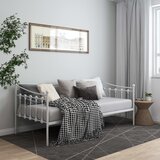  Okvir za krevet na razvlačenje bijeli metalni 90 x 200 cm | shoptok.hr