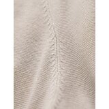 Ombre Men's sweater with round neckline in stretch knit with classic weave - beige | Shoptok.si