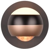 Trio Select Crna/u bakrenoj boji LED zidna lampa ø 10 cm Orbit – | shoptok.hr