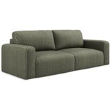Makamii Zelena sklopiva/s prostorom za odlaganje sofa od samta 252 cm Kona – | shoptok.hr