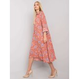 ex moda Dress-EM-SK-2909-1.10P-dark orange | Shoptok.si
