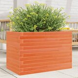 Maison Chic Vrtno cvetlično korito - Cvetlični Lonec voščeno rjavo 70x40x46 cm trdna borovina, (21788978) | Shoptok.si