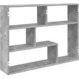  Stenska polica Montaža za steno Betonsko siva 95 x 20 x 69,5 cm, (5000307459) | Shoptok.si