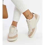 Gemre Beige Glitter Juwan Sneakers | Shoptok.si