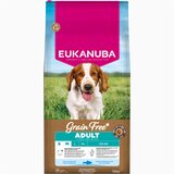 Eukanuba Grain Free Adult Small / Medium Breed s morskom ribom - 12 kg | shoptok.hr