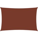 vidaXL Senčno jadro oksford blago pravokotno 4x7 m terakota, (20965473) | Shoptok.si