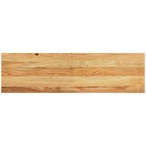 vidaXL Okenske police 2 kosa svetlo rjava 90x25x2 cm trdna hrastovina | Shoptok.si