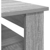  Klubska miza Siva Sonoma 96 x 54 x 44 cm Konstruiran les, (5000121563) | Shoptok.si