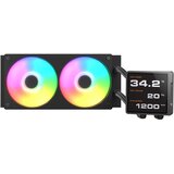 Cougar CPU Water Cooling Poseidon Vistek Pro 240, ARGB, Black | shoptok.hr