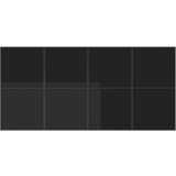  Set od 6 komada za blagovanje u vrtu s jastucima od čelika i poly ratana | shoptok.hr