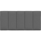 vidaXL Vzglavna stranica temno siva 100 cm blago | Shoptok.si
