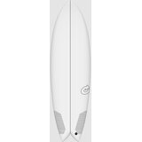 Torq Tec Twin Fish 6'2 Deska za surfanje white | Shoptok.si