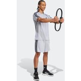 Adidas Tehnička sportska majica 'Train Essentials' svijetlosiva / crna | shoptok.hr