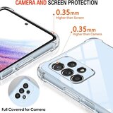 Techsuit Shockproof Clear Silicone prozirna maskica otporna na udarce za Samsung Galaxy A53 5G | shoptok.hr