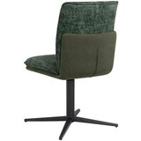 Novel stol, kovina, tekstil zelena | Shoptok.si