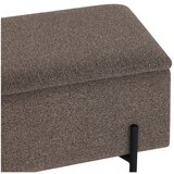 House Nordic Smeđa klupa od bouclé tkanine Watford – | shoptok.hr