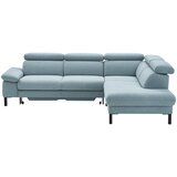 Pure Home Comfort SEDEŽNA GARNITURA, tkanina turkizna, modrosiva | Shoptok.si