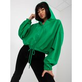 RUE PARIS Sweatshirt-RV-BL-8081.36P-green | Shoptok.si