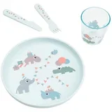 jedilni set foodie dinner celebration blue