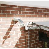  Okvir tende z LED lučmi Bela 400 × 350 cm Aluminij, (5000206795) | Shoptok.si