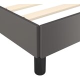 Okvir za krevet s uzglavljem sivi 90x200 cm od umjetne kože | shoptok.hr