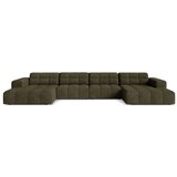 Cosmopolitan Design Kaki zelena kutna garnitura od šenila (u obliku slova "U") Chicago – | shoptok.hr