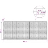  Gabion s žicom debljine 5 mm i mrežom 5x10 cm 500x10x200 cm - 10 cm 200 cm 500 cm | shoptok.hr