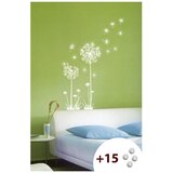 Ambiance Komplet nalepk in 15 kristalov Swarovski Dandelion Flowers | Shoptok.si