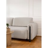 ELTAP Sivo-bež sklopiva/s prostorom za odlaganje sofa od bouclé tkanine 244 cm Arcadova – | shoptok.hr