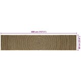  Tepih Prirodna i crna 60 x 400 cm Juta | shoptok.hr