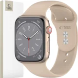 silikonska ura apple watch 4 / 5 / 6 / 7 / 8 / 9 / se / ultra 1 / 2 (42 / 44 / 45 / 49 mm) oreh, (21974572)