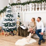  Kuglice za Božićno Drvce Biserno Bijele 37 komada | shoptok.hr