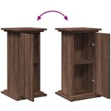 vidaXL Stalak za izložbu s spremištem boja hrasta 31x30x60 cm drveni | shoptok.hr
