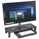Kensington podstavek za monitor smartfit, s predalom, črn | Shoptok.si