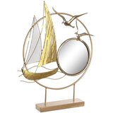  Okrasna Figura DKD Home Decor Ogledalo Zlat Kovina Sredozemsko (53 x 9 x 67 cm) Cene