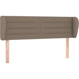  Vzglavje z ušesi taupe 147x23x78/88 cm blago, (20793719) | Shoptok.si