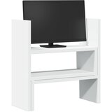  Organizator za stol podesivi bijeli 40 x 17 x 41 cm drveni | shoptok.hr