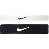 Nike Športen trak za čelo 'Flex' črna / bela | Shoptok.si